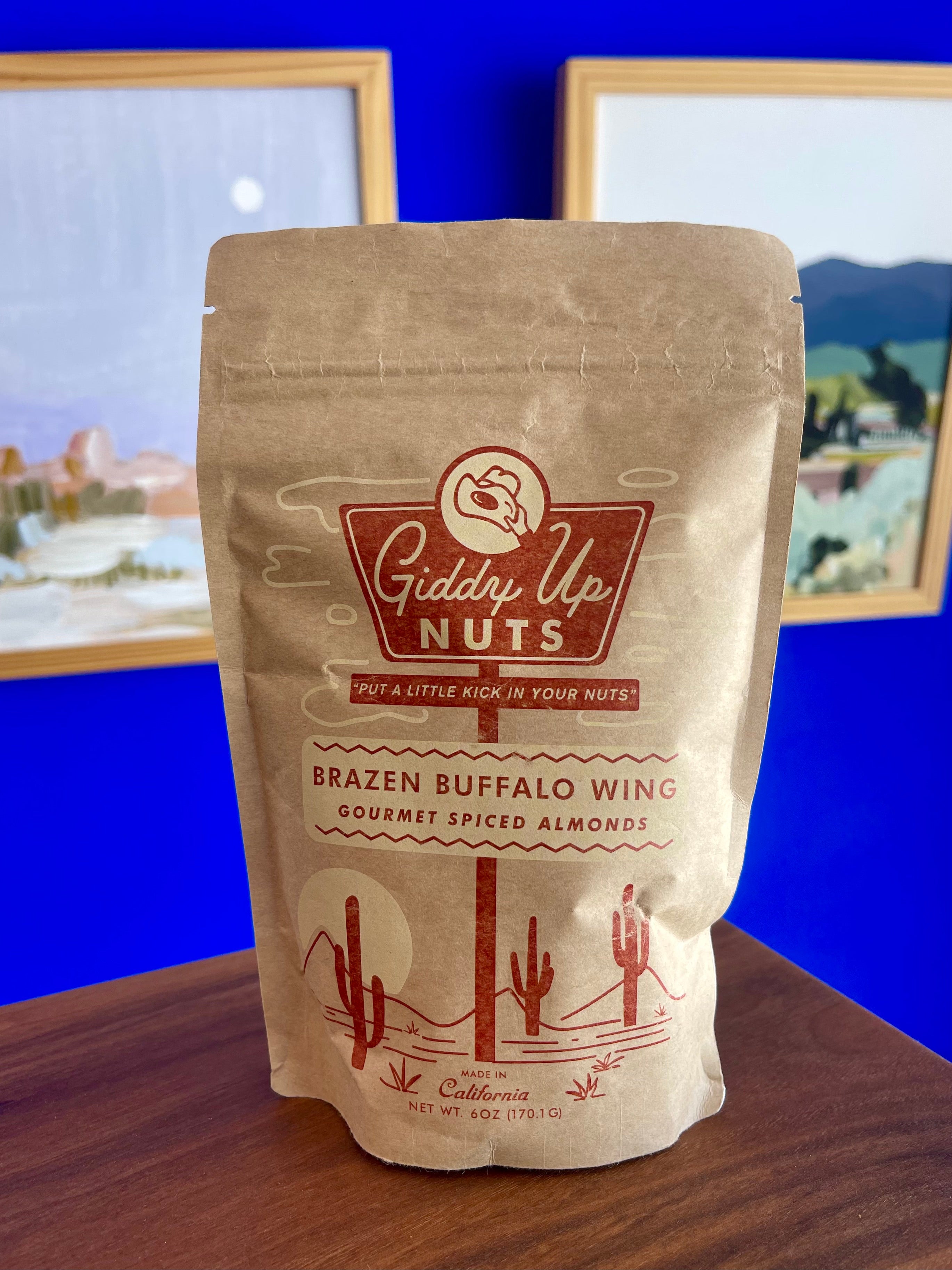 Seasoned California Almonds | Brazen Buffalo Wing