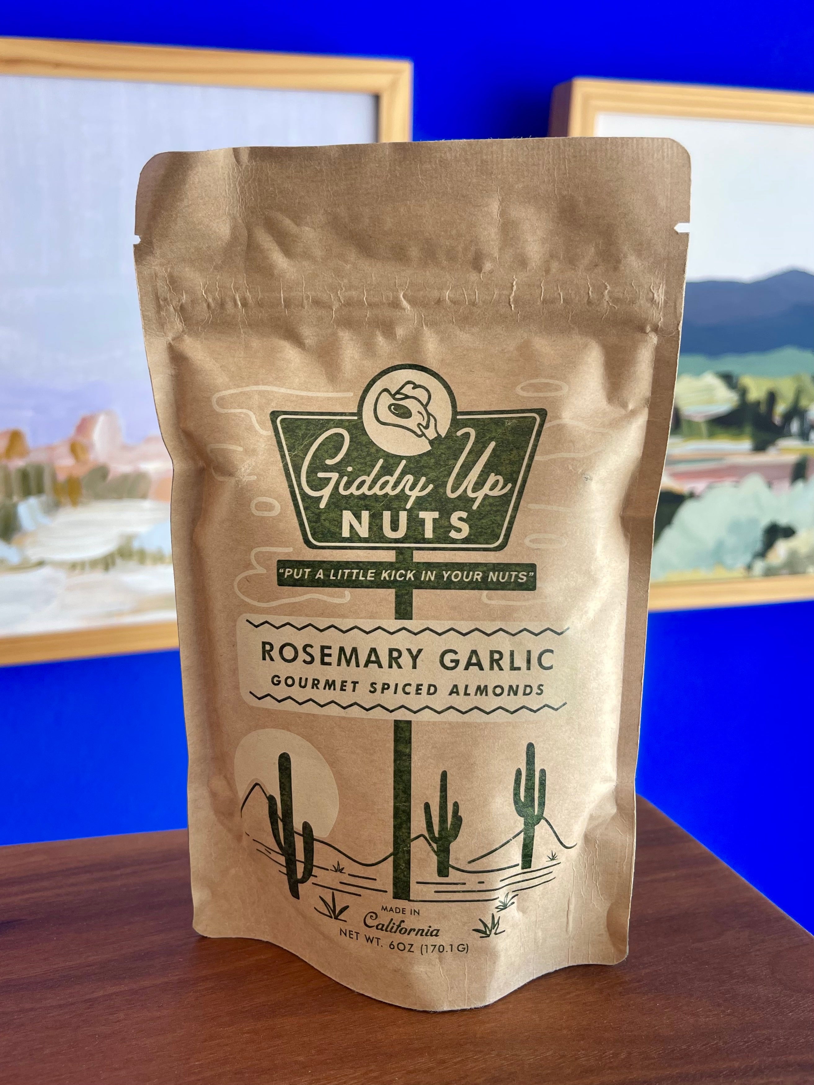Seasoned California Almonds | Rosemary Garlic