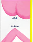 Turn some heads (and elbows) with the Ass Elbow Greeting Card, featuring the hilariously bold artwork of David Shrigley. Perfect for everyday laughs or just sending a little mischief, this card is blank inside so you can add your own punchline—or let Shrigley’s cheeky humor do the talking.