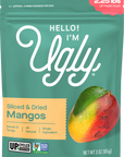 Sweet, tangy dried mangos made from “ugly” fruit in Mexico. No sugar, no additives—just real mango slices that help prevent 2.25 lbs of food waste.