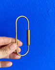 Brass Keychain | Geometric Shapes