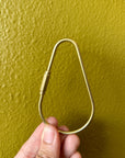 Brass Keychain | Geometric Shapes