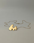 Més Necklace | Silver, Copper & Brass