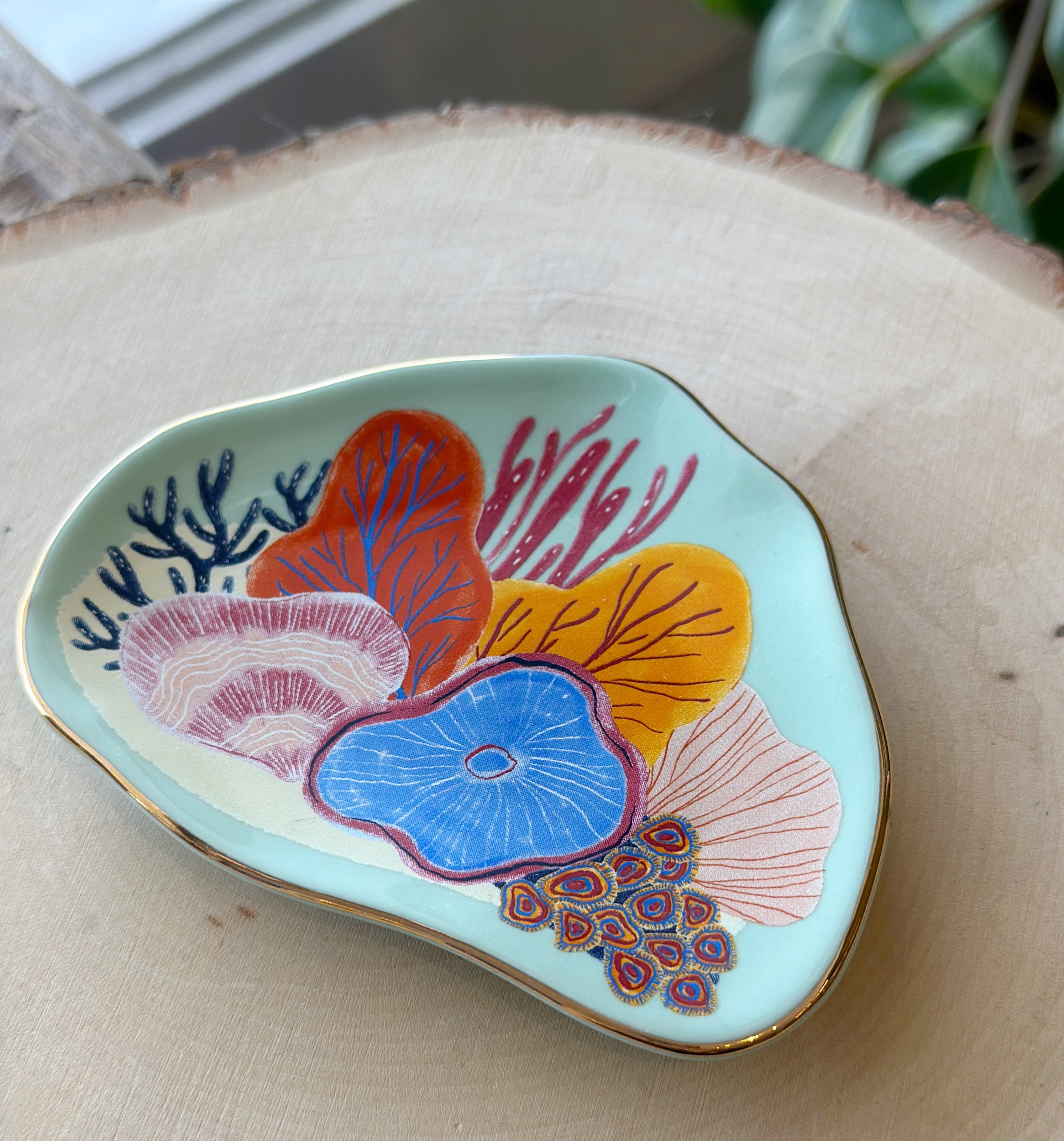 Ceramic Trinket Tray | Neptune