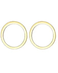 Stud Earrings | Simple Gold Geometric Shapes