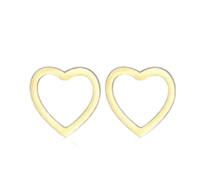 Stud Earrings | Gold Geometric Shapes