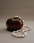 Perla Men's Necklace | Leather and Brass