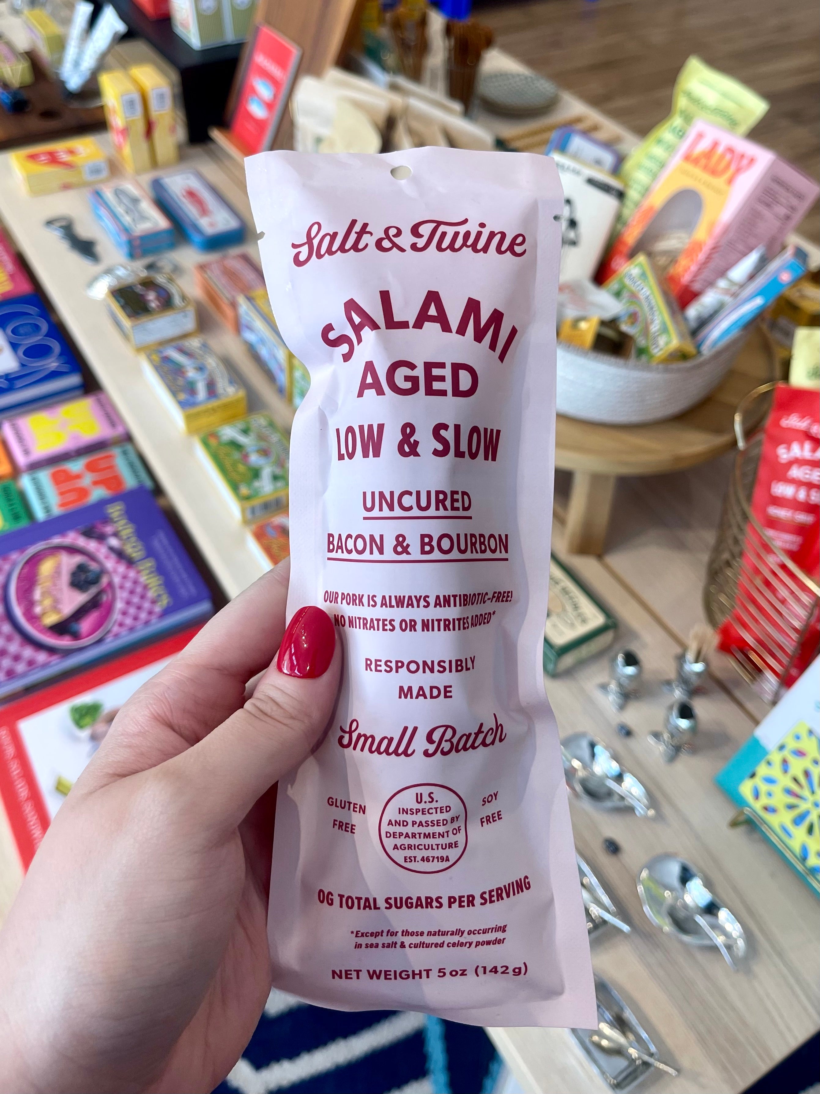 Salami | Uncured Bacon & Bourbon