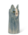 Add the purr-fect touch to your decor with this sleek Cat Vase. Featuring a modern silhouette, this striking feline is finished in a glossy glaze, accentuated by piercing eyes and delicate ears. Whether displayed alone or as part of a collection, these cat vases bring a touch of cattitude to any space.