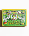New & Improved Smoked Rainbow Trout is here! Buttery, juicy, & caramelized to perfection—Trout 2.0 is our best yet. Grab a tin today.