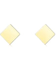 Stud Earrings | Simple Gold Geometric Shapes