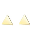 Stud Earrings | Gold Geometric Shapes