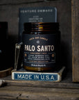 Earthy with a hint of spice, this balanced scent is made to ground you. With warm notes of sandalwood and moss, Palo Santo brings a calming, woodsy feel to your space—like stepping into a quiet forest. Scent Profile: Sandalwood | Moss