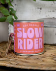 One of our absolute favorite candles for spring and summer, Slow Rider is fruity, smooth, and seriously feel-good. With juicy notes of strawberry and guava, this scent is like cruising with the windows down on a warm afternoon.