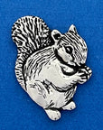 This Squirrel Coin is the perfect little addition to carry around in your bag or decorate spaces around your home. The front of the coin features a squirrel and the back of the coin reads "Go Nuts." Fine hand-crafted pewter, made in Canada.