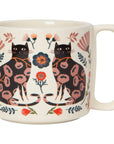 Not too big, not too small - this mug is just the right size to fill your cup with some inspiration. Part of the Catbloom collection, this design offers a cat's eye perspective of these sly stewards of gardens.