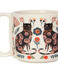 Not too big, not too small - this mug is just the right size to fill your cup with some inspiration. Part of the Catbloom collection, this design offers a cat's eye perspective of these sly stewards of gardens.