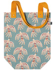 Lightweight and sturdy, this Plume Studio Tote by Danica Studio features reinforced handles and a bold feather design inspired by nature's beauty.