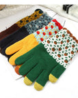 Stay cozy without missing a beat with these touchscreen knit gloves. Made from soft, high-content acrylic fiber, they keep your hands warm while letting you use your phone or tablet with ease. Comfortable, lightweight, and versatile, they’re perfect for chilly days, commuting, or casual winter outings.