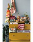 Add life and character to your kitchen with this fun and colorful printed and woven cotton dishtowel set. A perfect combination of form and function, these towels will make washing up less of a chore.