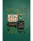 Protect your treasures with the Large Amulet Zip Pouch, featuring embellished scarab beetles and herbal blooms for ancient enchantment and peace of mind.