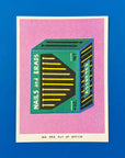 Art Print | Package with Nails and Brads