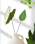 Stained Glass | Mulberry Leaf Stem