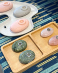 Crystal Pebble Pipe | Serpentine Jasper