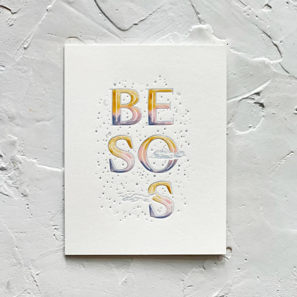 Greeting Card | Besos