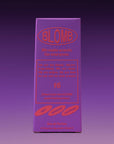 Purple Blomb No. 16 box against a dark purple gradient background