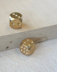 Really Nice Brass Dice | Set of 2