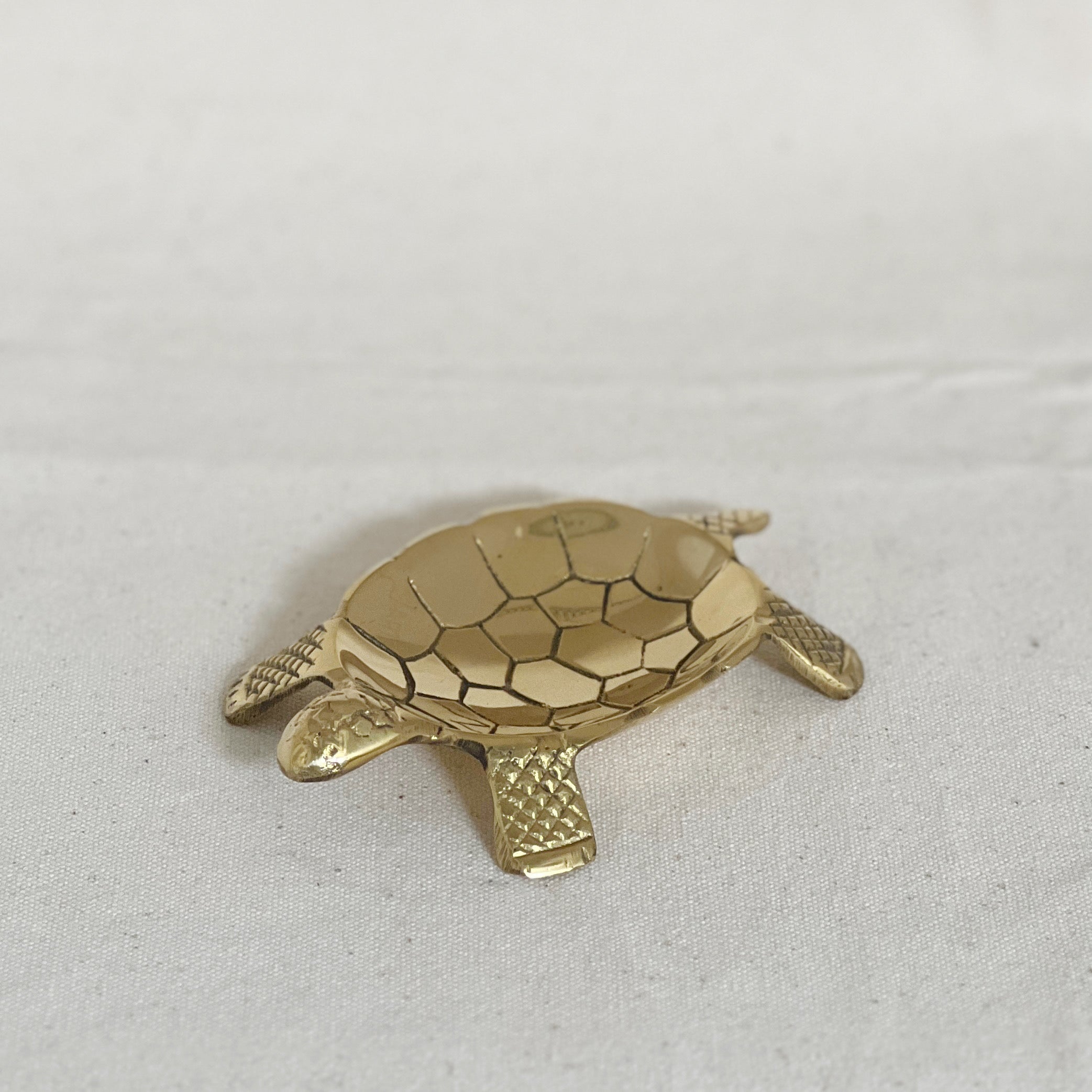Brass Turtle Tray and Incense Burner