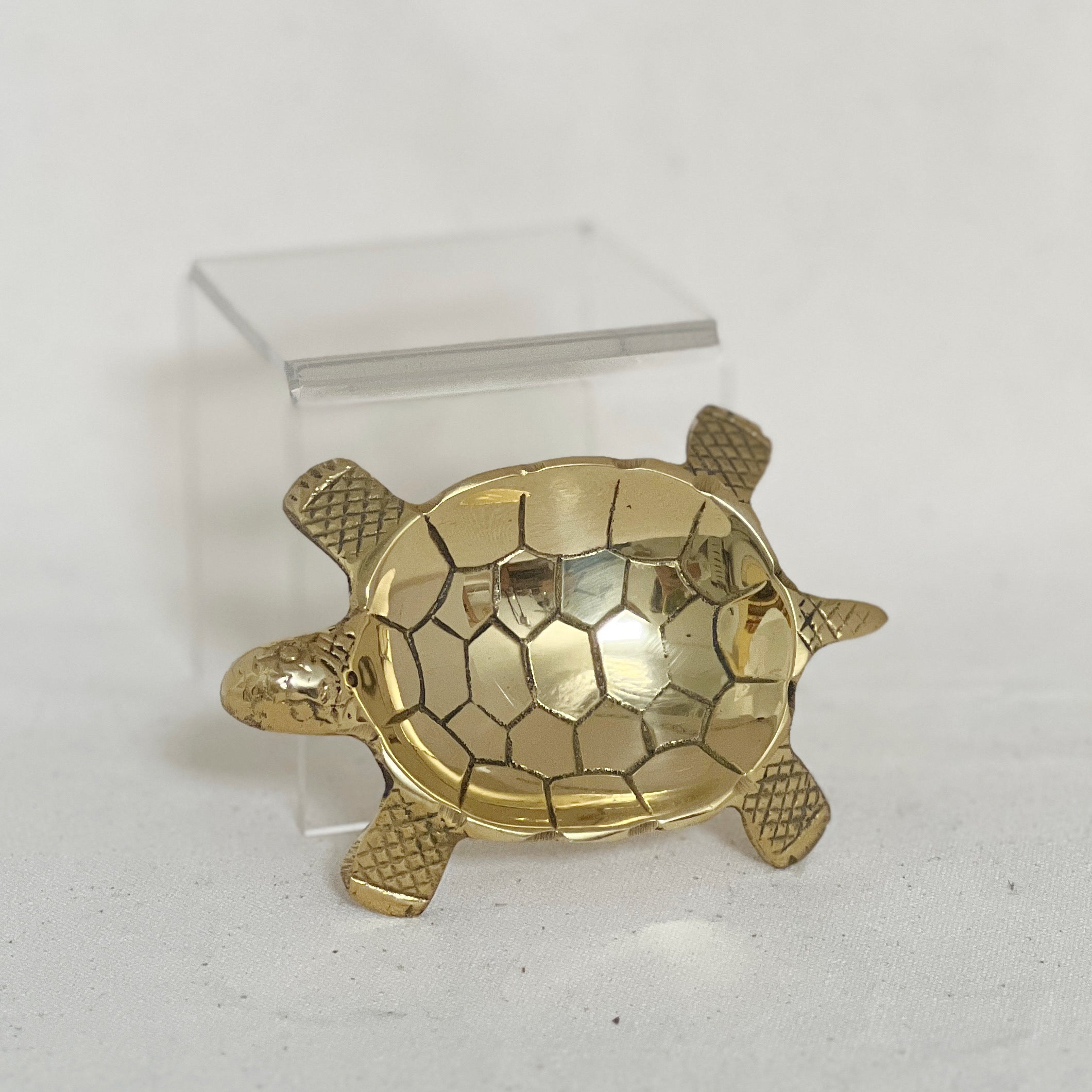Brass Turtle Tray and Incense Burner