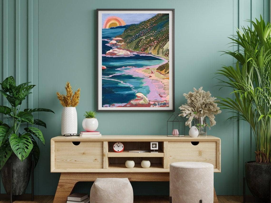 Art Print | Big Sur California