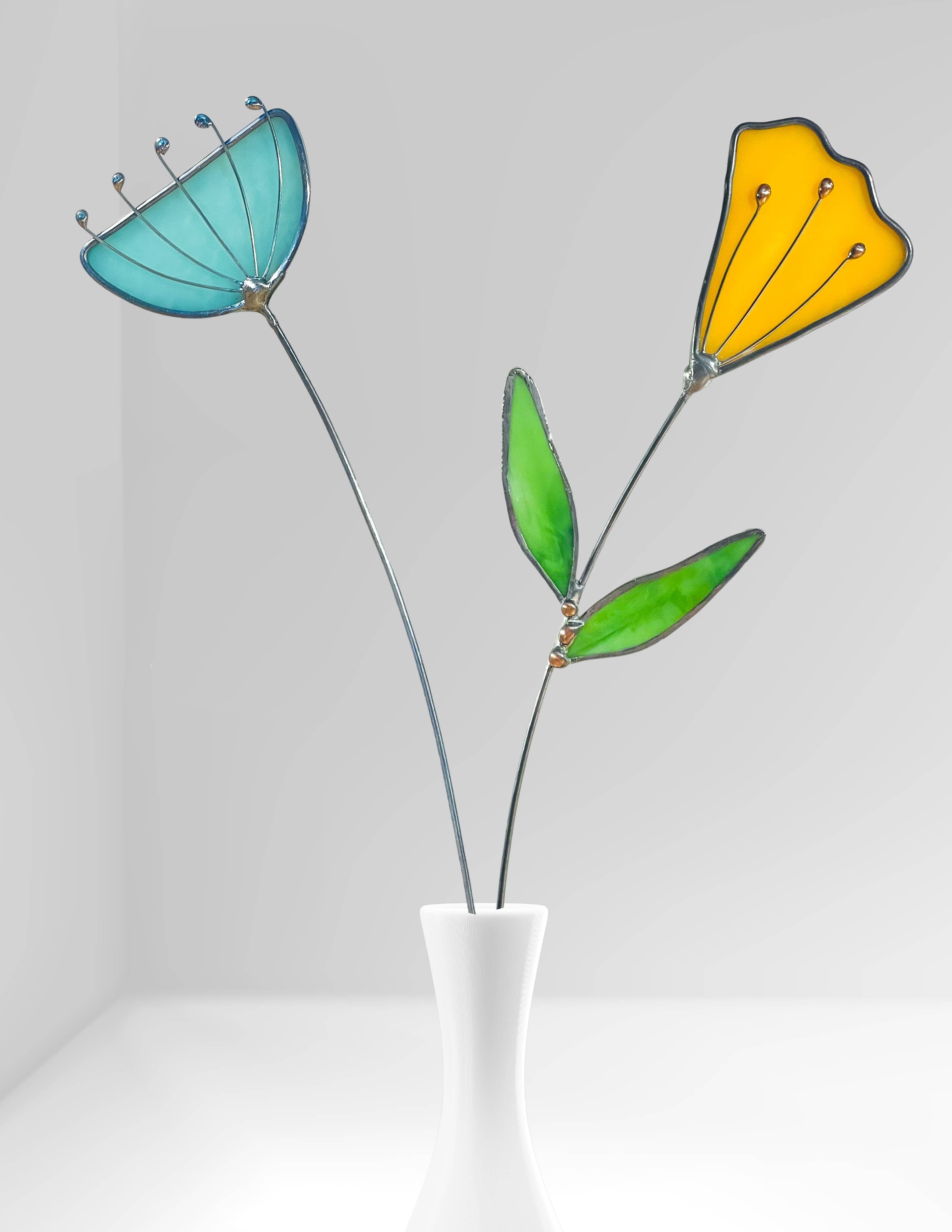Stained Glass | Yellow Tulip