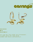 Charm Clip-on Earrings | 14k Gold-Filled Leverbacks