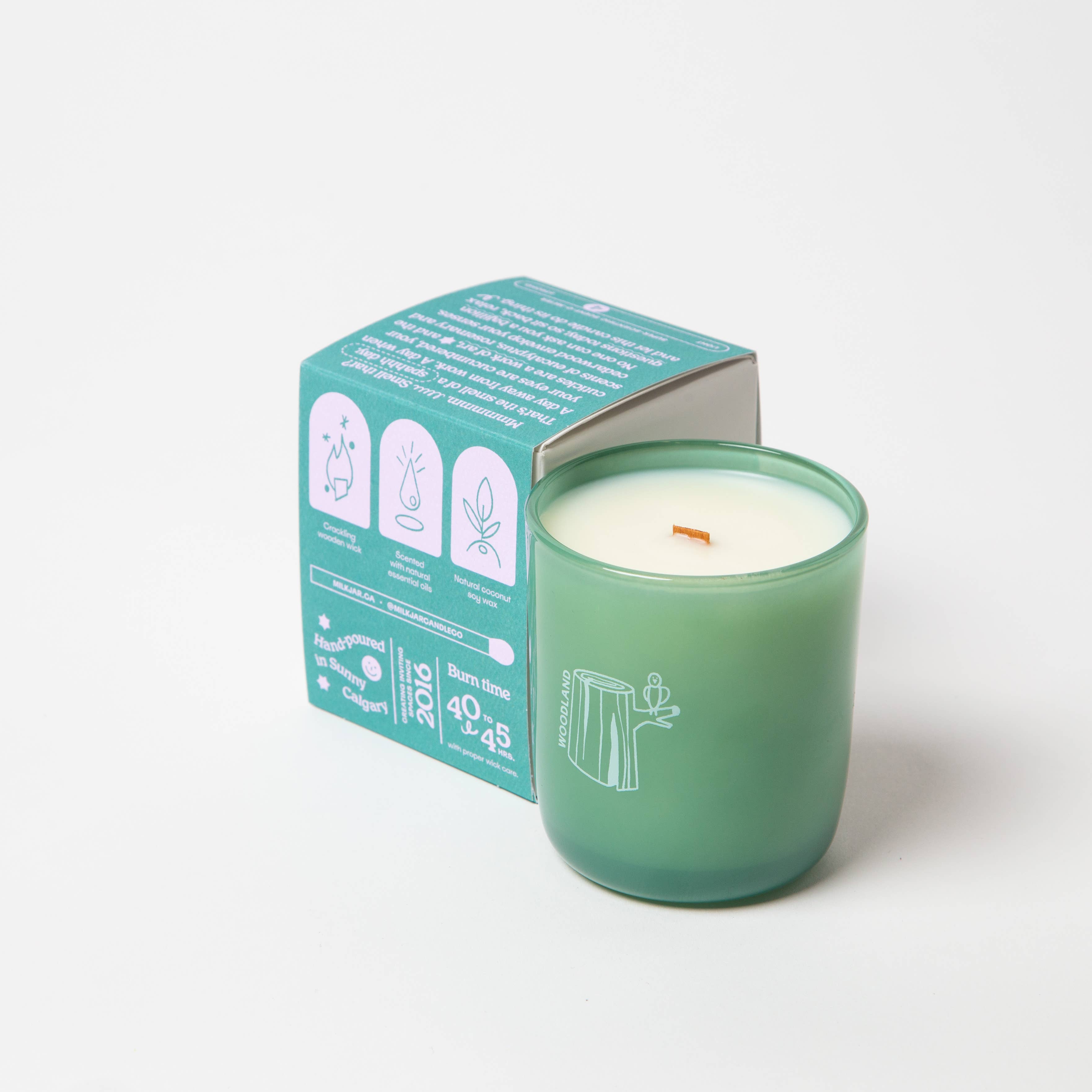 Coconut Soy Candle | Woodland