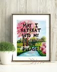 Art Print | Retreat Into My Imagination