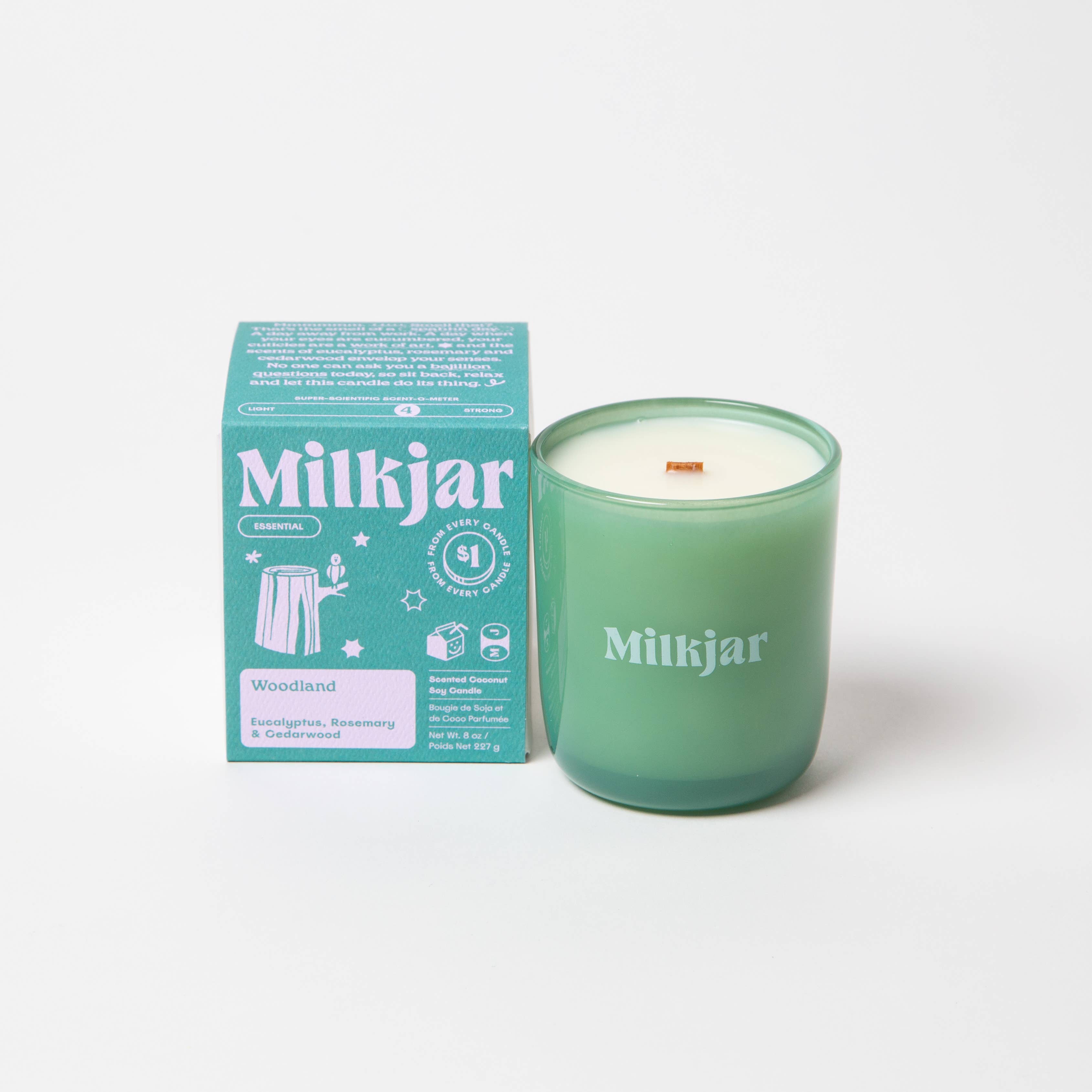 Coconut Soy Candle | Woodland