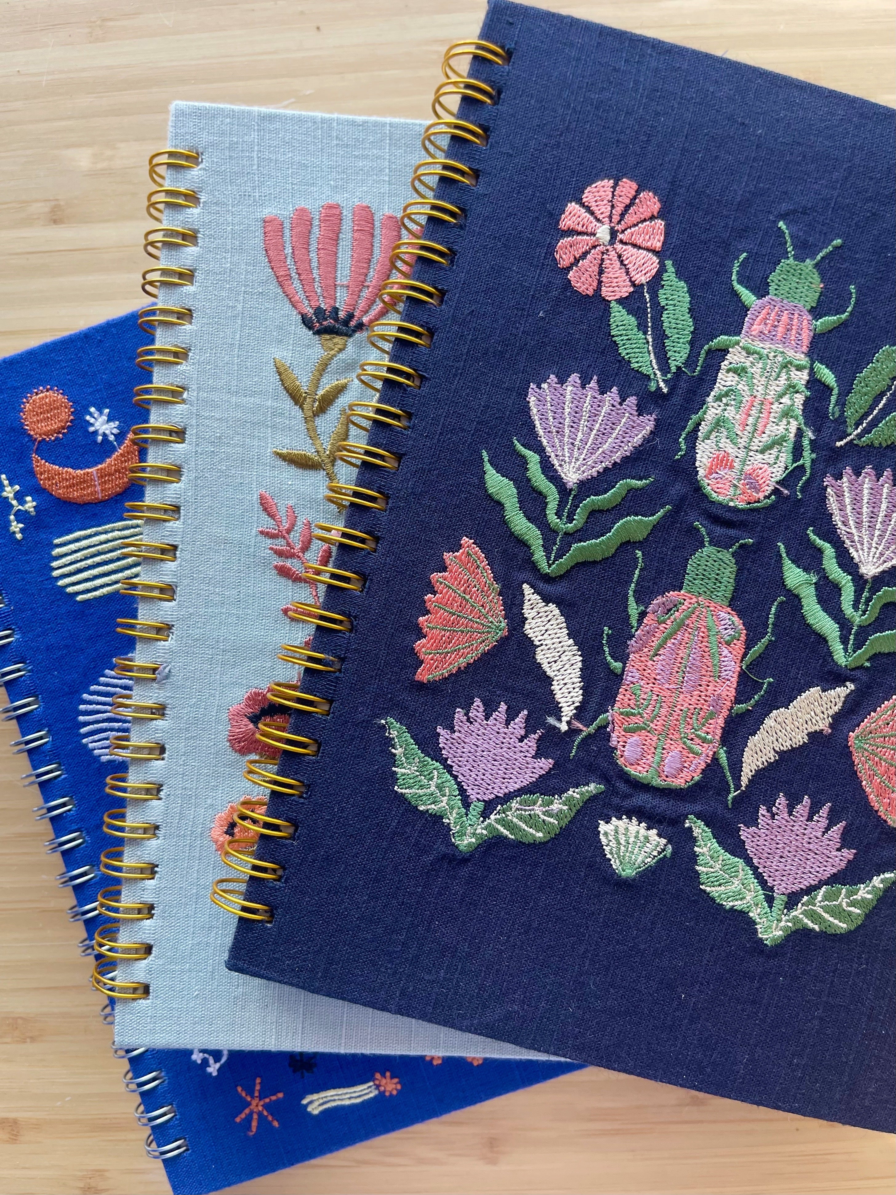 Embroidered Notebook | Astral
