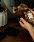 The unmistakable appeal of Palo Santo is infused into this rich, unisex fragrance. Top Notes: violet, peppercorn, iris Heart Notes: cardamom, rose, geranium Base Notes: palo santo, sandalwood, amber.