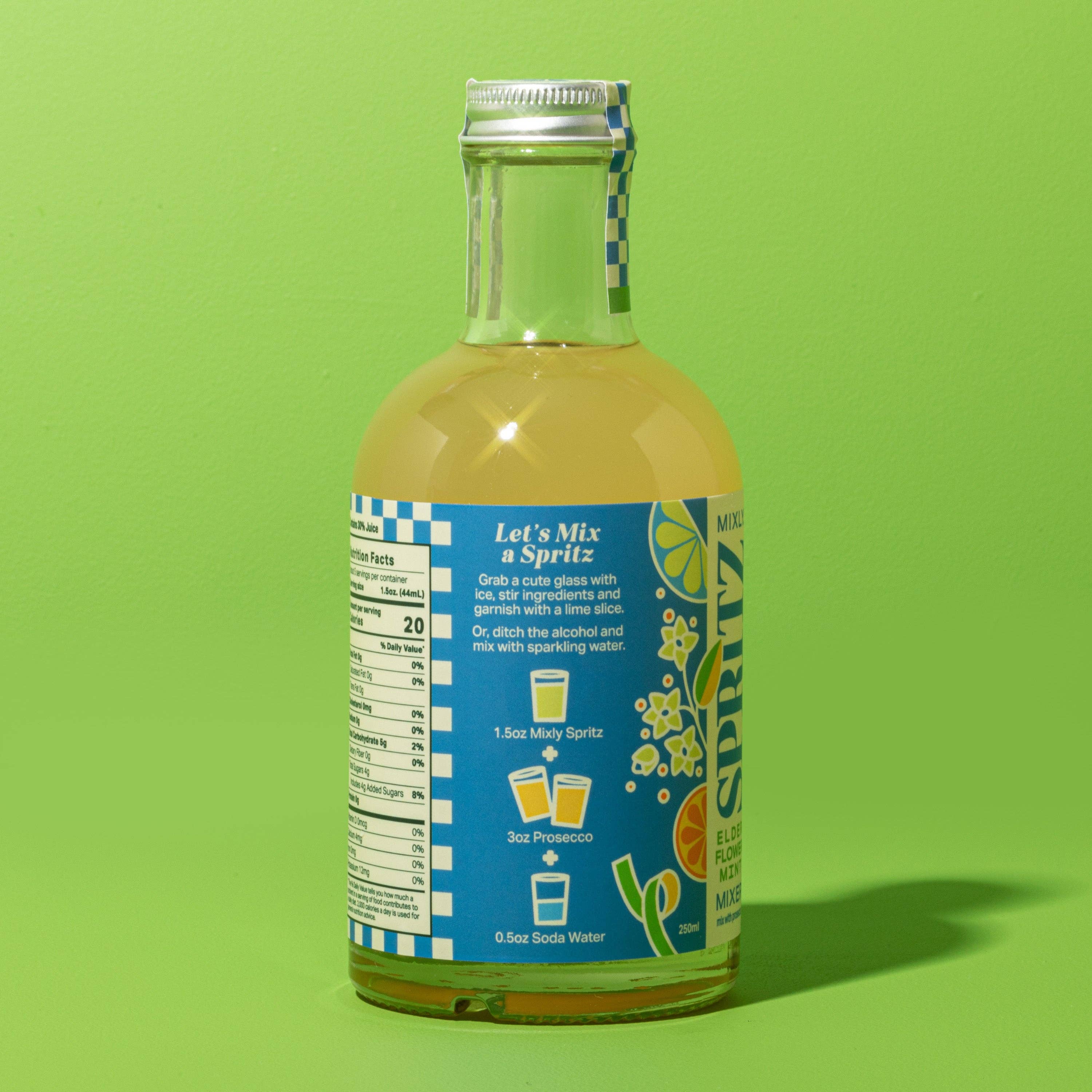 Cocktail Mixer | Elderflower Mint Spritz