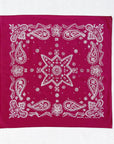 Wine Sketchy Paisley Bandana