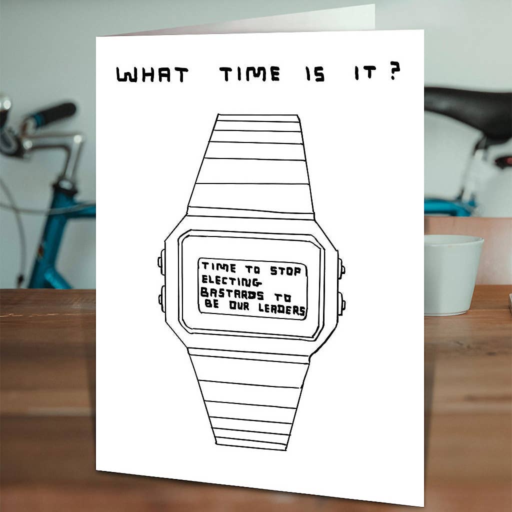 Greeting Card | What Time Is It?