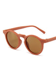 Sunglasses | Apricot Round Shaped