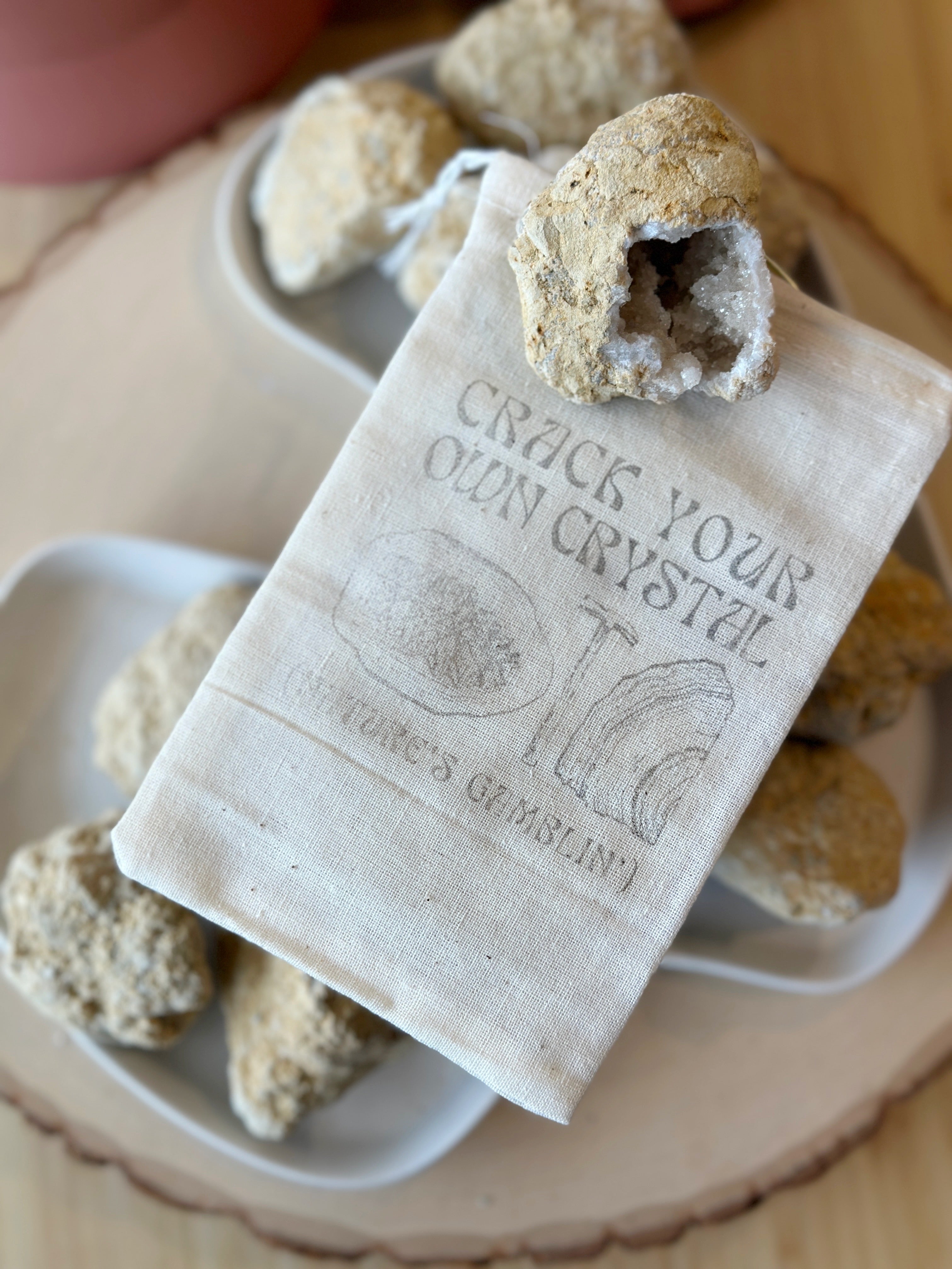 Nature's Gamblin' Crack Your Own Geode