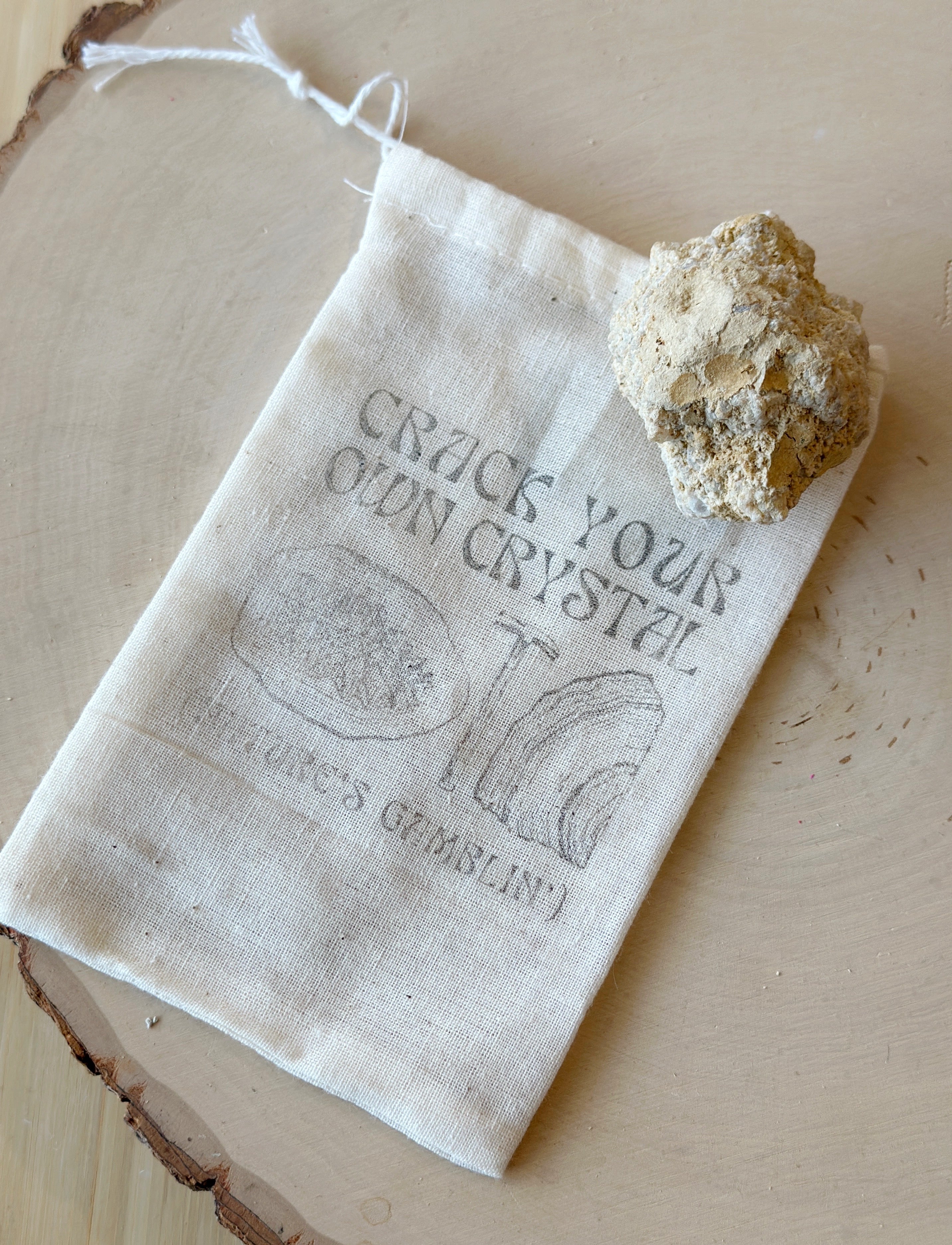 Nature's Gamblin' Crack Your Own Geode