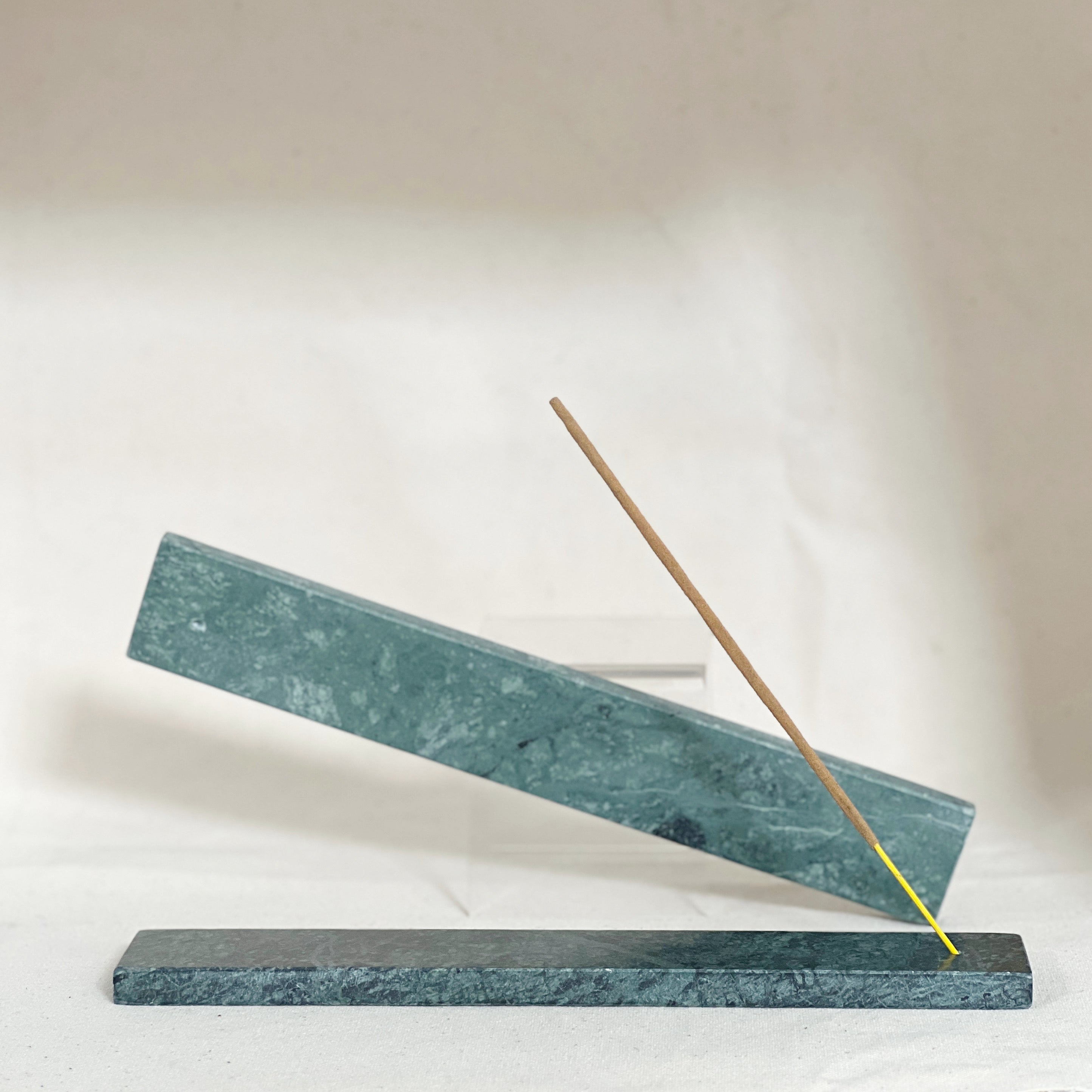 Incense Burner | Green Marble