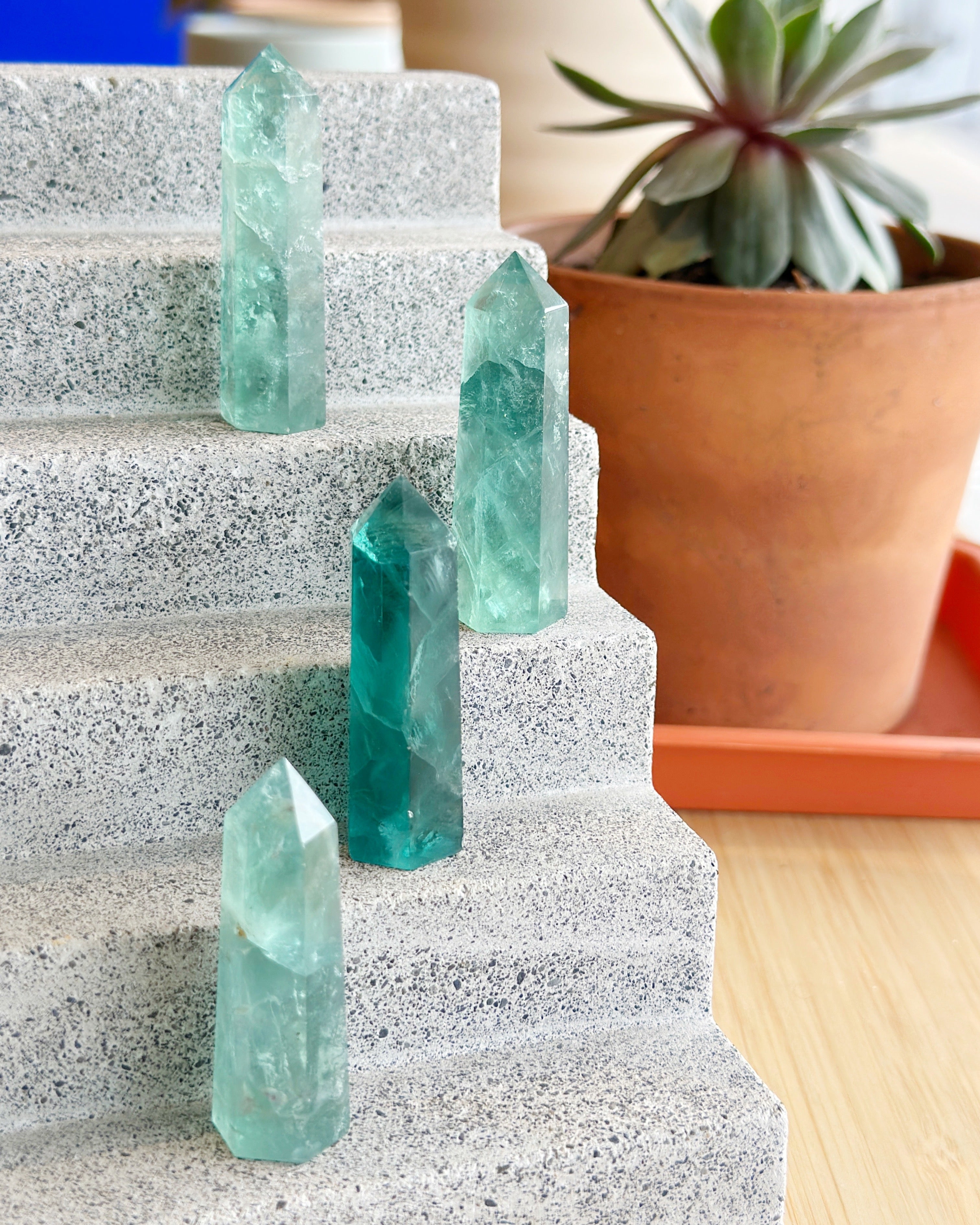 Crystals | Kryptonite (Fluorite) Obelisk