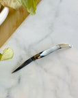 Mini Toothpick Knife | Black Pearl